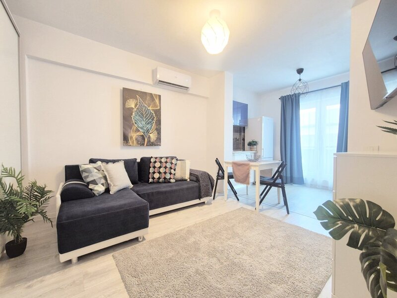 Doua camere, ap. superb mobilat, parcare, 8 minute metrou Nicolae Teclu, comision 0%