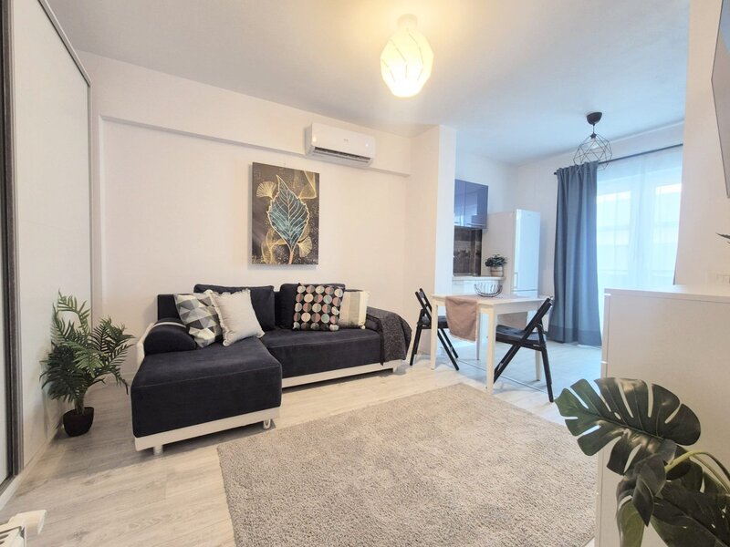 Doua camere, ap. superb mobilat, parcare, 8 minute metrou Nicolae Teclu, comision 0%